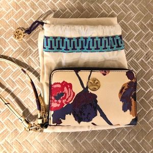 Tory Burch Floral Wallet